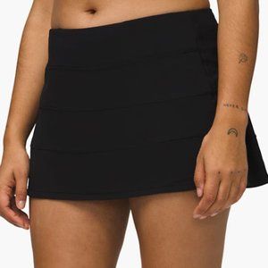 Black Lululemon Pace Rival Skirt (Regular)